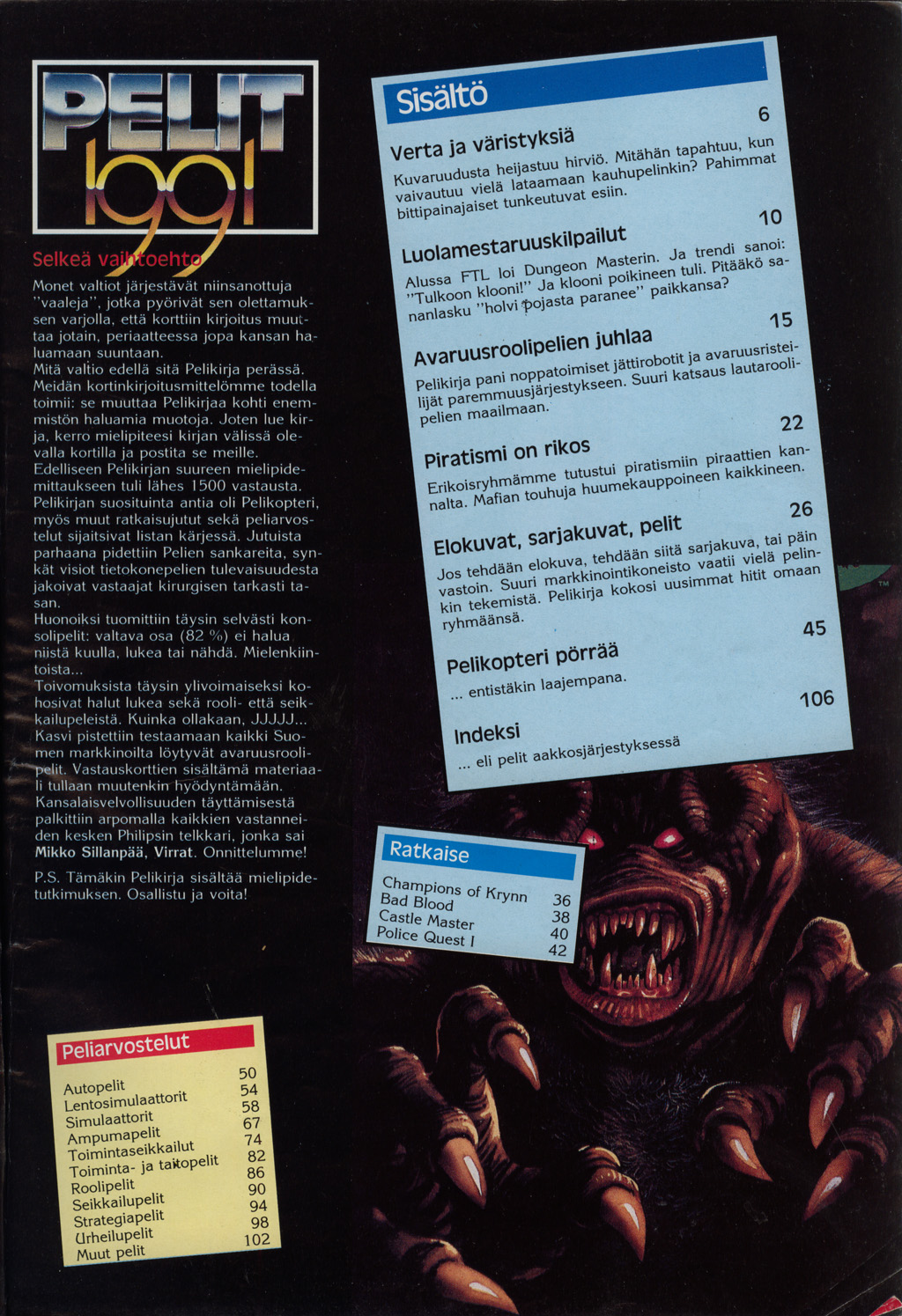 Fantasy Adventures 2 0 Pelit Tietokonepelien Vuosikirjat Pelit lehti Fantasy Adventures 2 0 Pelit Tietokonepelien Vuosikirjat Pelit lehti